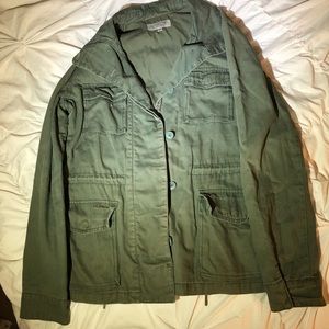 Green Urban Outfitters Military Jacket